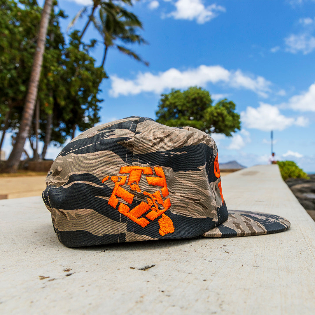 Tiger Camo Snapback